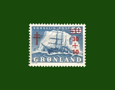 1958 Groenland, Michel no. 40