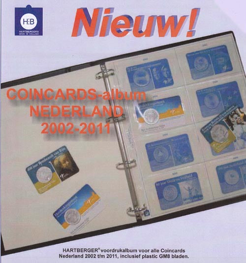 Coincards Album Nederland HB tot 2012