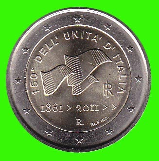 Italie 2011 unc, 150 jr, republiek