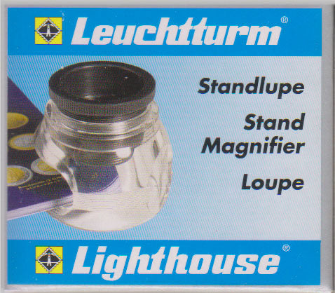 Leuchtturm Standloupe, 6x vergrotend