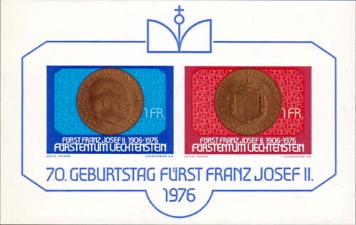 Liechtenstein 1976 bloc