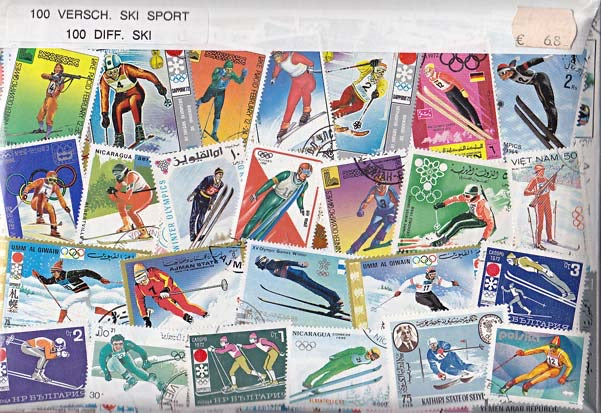 100 verschillende Ski sport