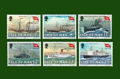 1980 Isle of Man, Michel no. 166-171