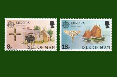 1981 Isle of Man, Europa, Michel no. 187-188