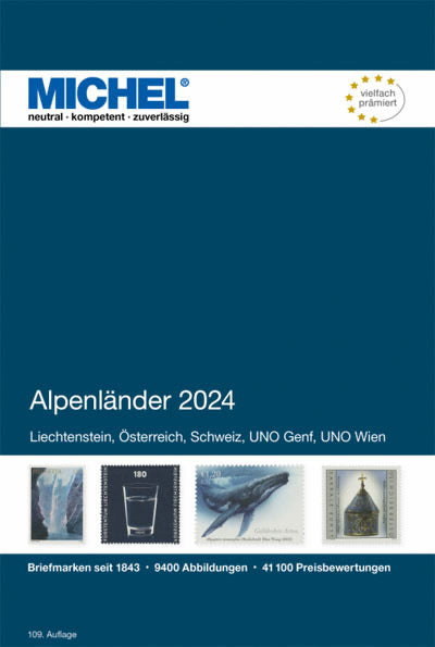 Michel Alpenlanden 2024 in kleur, harde kaft, deel 1