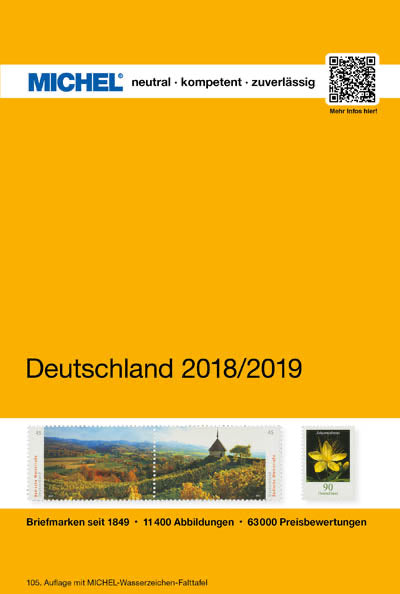 Michel catalogus Duitsland 2018/19