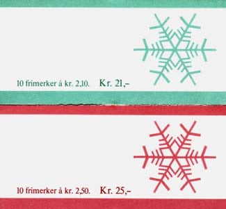 1986 Yvert C915-916, Kerstmis