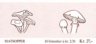 1987 Yvert C924, Champignons