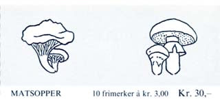 1989 Yvert C966, Champignons