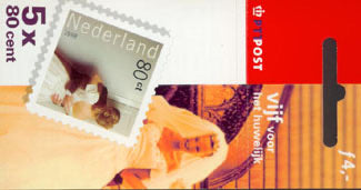 1999 Postzegelboekje no.58, Huwelijks zegel