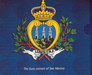 San Marino BU set 2002, Duitse uitgave