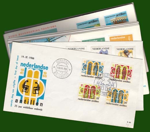 Nederlandse Antillen, 36 x FDC