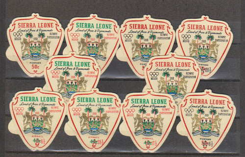 1968 Sierra Leone Olympics Moscow