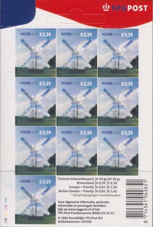 2005 Voor uw Post, 0,39 euro