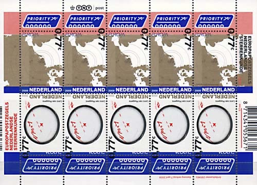 2009 Europa zegels, sterrenkunde