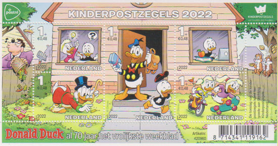 2022 Kinderpostzegels Donald Duck