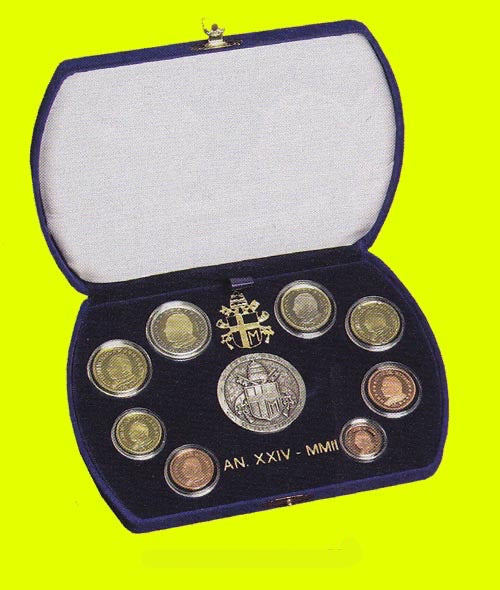 Vaticaan 2002 PROOF set in luxe etui