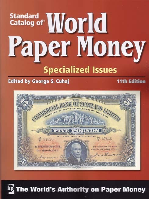 World Paper Money catalogus Special Edition  11e editie