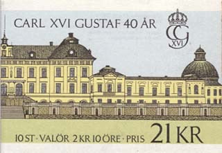 1986 Yvert C1372, Koning Charles XVI