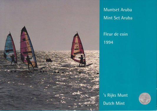 FDC Muntset ARUBA 1994