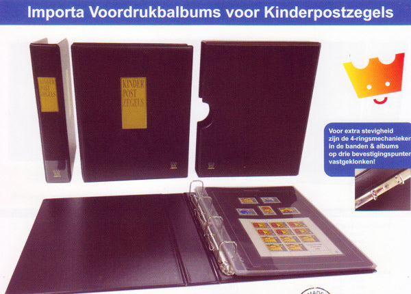 Lege band voor Kinderpostzegel Album MET CASSETTE