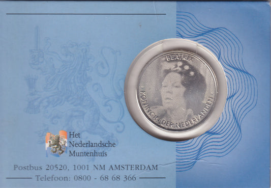 2005  10 Euro Beatrix in mapje UNC