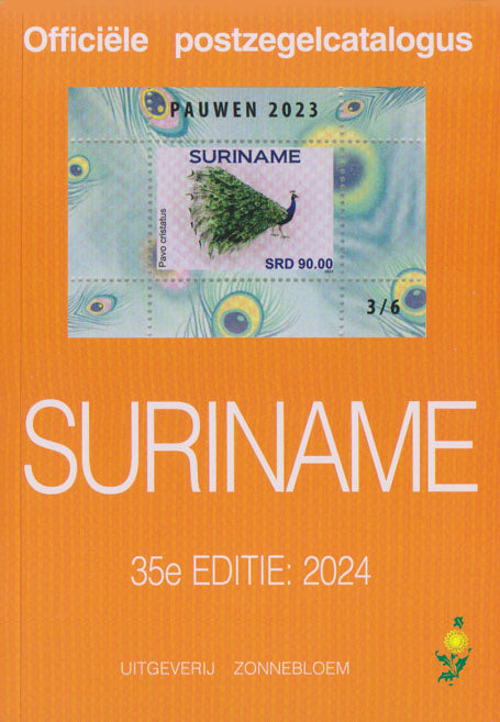 Zonnbloem catalogus Suriname onafhankelijk 2024