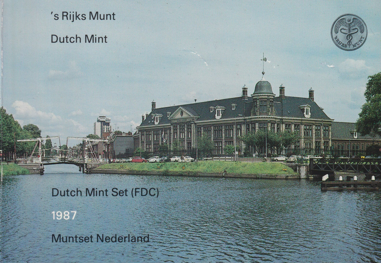 FDC Muntset Nederland 1987, Utrecht