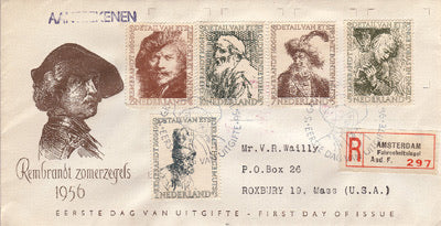 1956 Rembrandtzegels