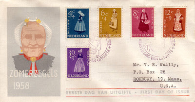 1958 Zomerzegels