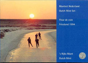 FDC Muntset Nederland 1994, Friesland