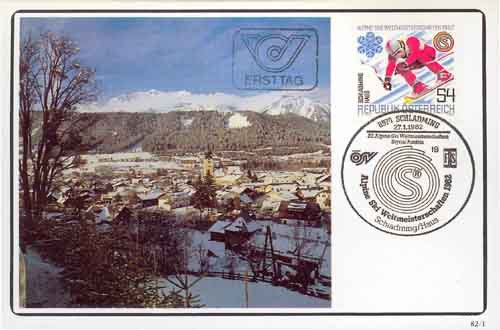 1982 WK Ski in Schladming-Haus