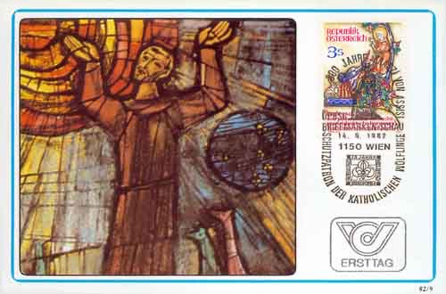 1982 800 jr. Franz von Assisi/ kunst