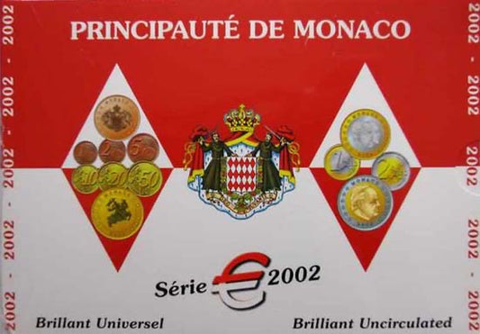 Monaco 2002 BU set, schaars