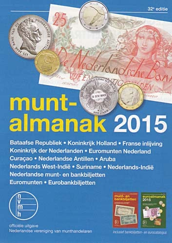 NVMH Munt almanak 2015 in kleur