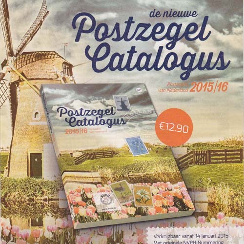 NVPH catalogus alleen Nederland 2015/16