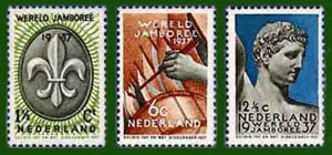 1937 Jamboree zegels