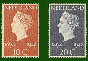 1948 Jubileumzegels