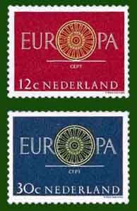 1960 Europa zegels