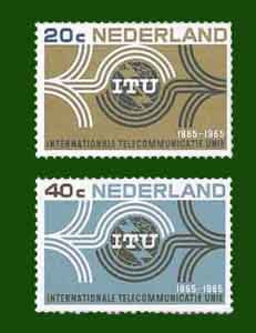 1965 I.T.U. zegels