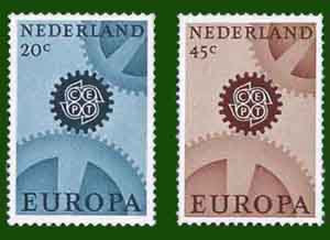 1967 Europa zegels