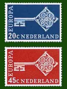 1968 Europa zegels