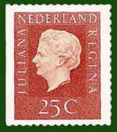 1969 Frankeer, 0,25 uit boekje