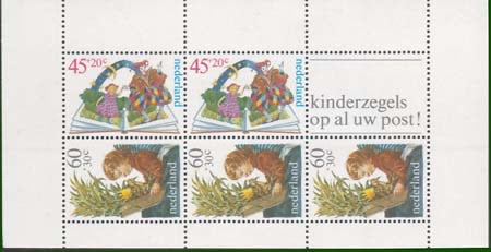 1980 Kinderzegels (blok)