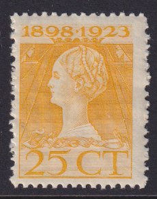 1923 Jubileum zegel no. 126 los postfris