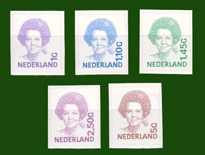 1991 Koningin Beatrix, zelfklevend (2001)