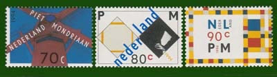 1994 Mondriaanpostzegels