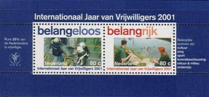 2001 Vrijwilligerswerk (blok)