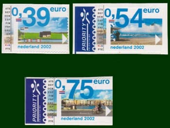 2002 Eurozegels ( uit PB 77,78,79 )