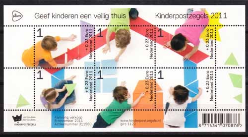 2011 Kinderzegelblok